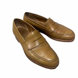 CROCKETT & JONES Boston 2 British Tan Loafers Shoes UK 5.5E US 6.5
